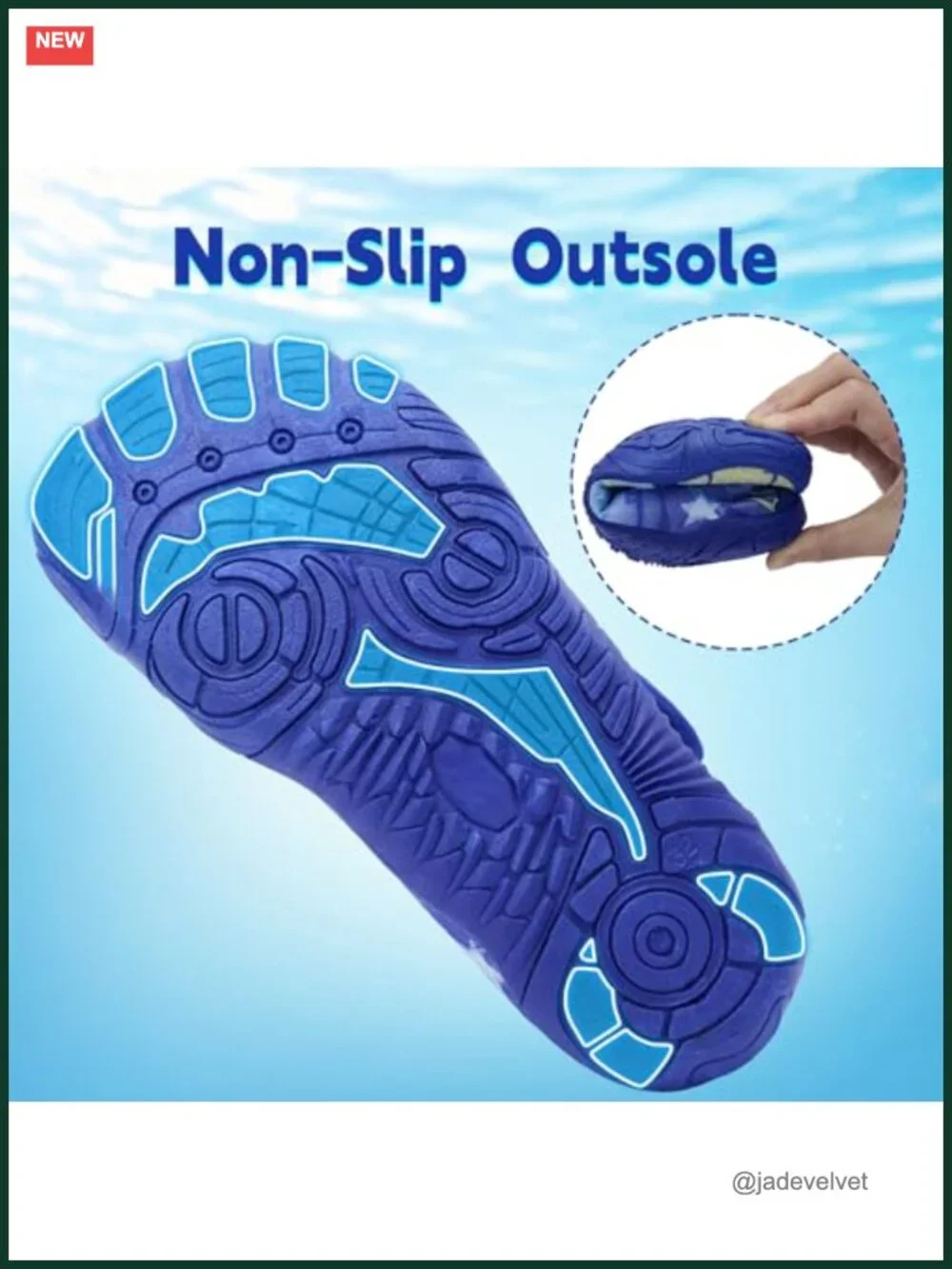 Wide Toe Box Quick Dry Barefoot Water Shoes for Boys Girls - Non Slip Aquatic